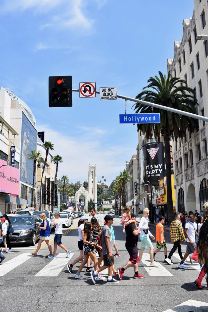Hollywood Blvd Los Angeles